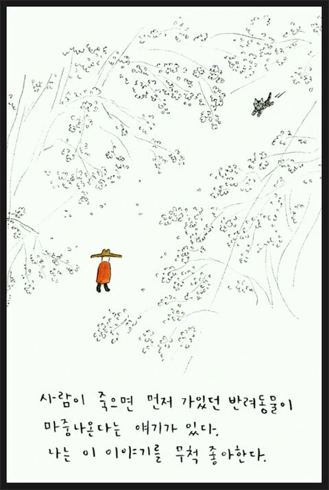 사람이 죽으면 반려동물이 마중 나온다는.manwha