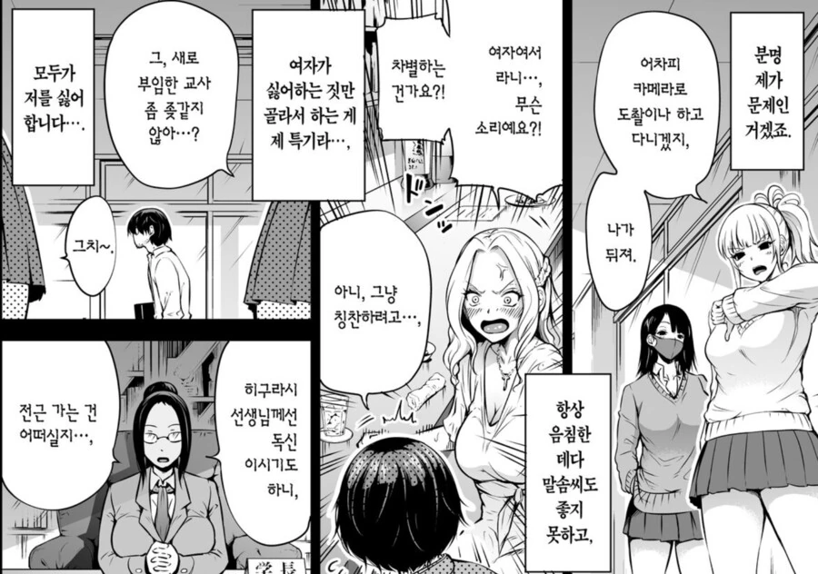 여성공포증을 극복하는 만화 - 이미지 2