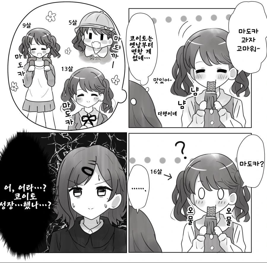@) 마도카랑 코이토가 꽁냥대는 manga - 이미지 11
