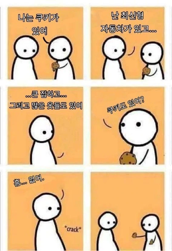 나는 쿠키를 가지고 있어.manhwa