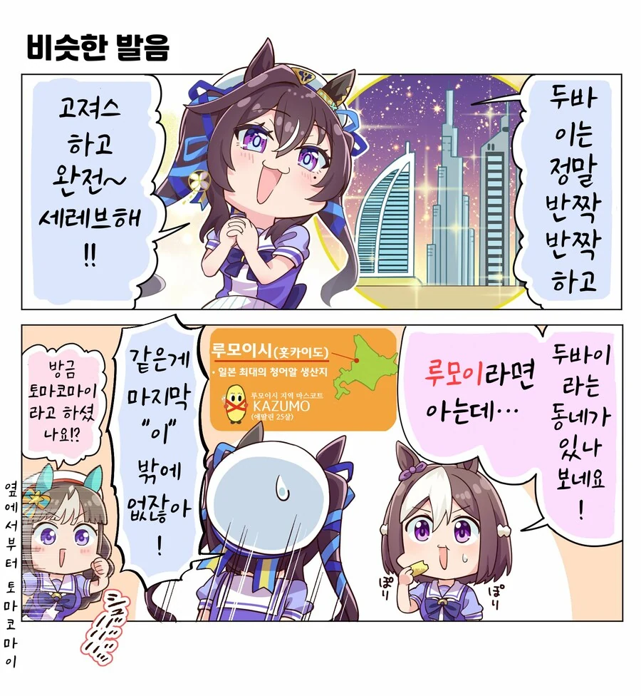 말딸/핫산)두바이와 루모이