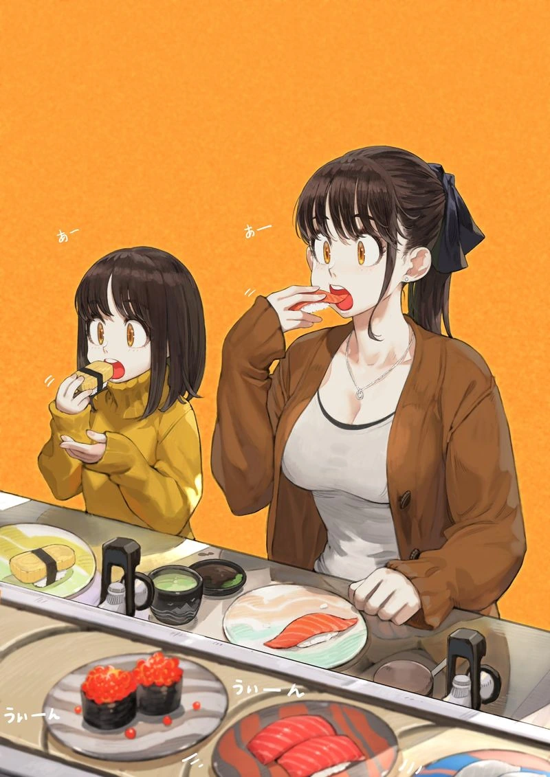 ㅎㅂ) 여자아이가 복스럽게 먹는 manga - 이미지 2