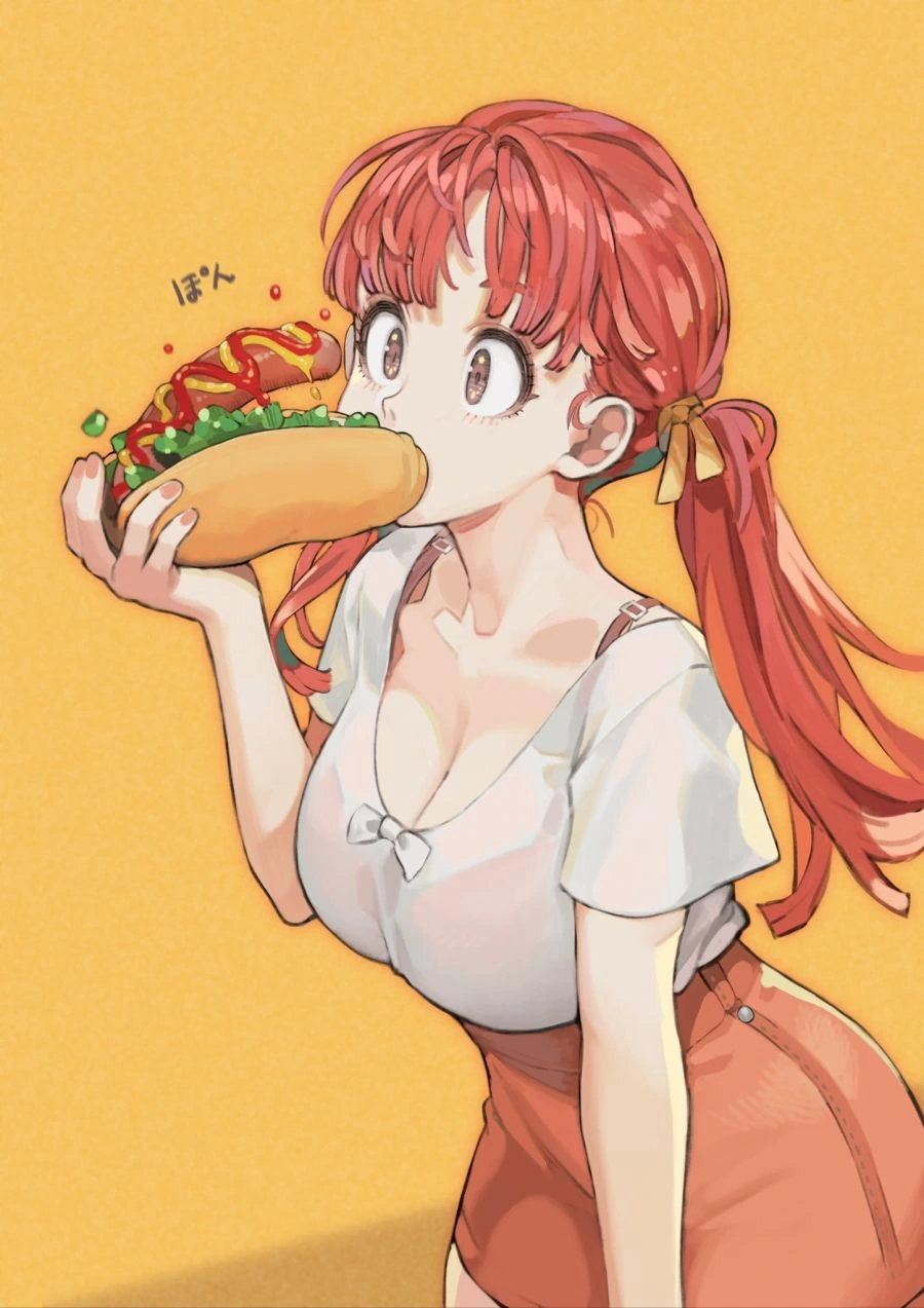 ㅎㅂ) 여자아이가 복스럽게 먹는 manga - 이미지 3