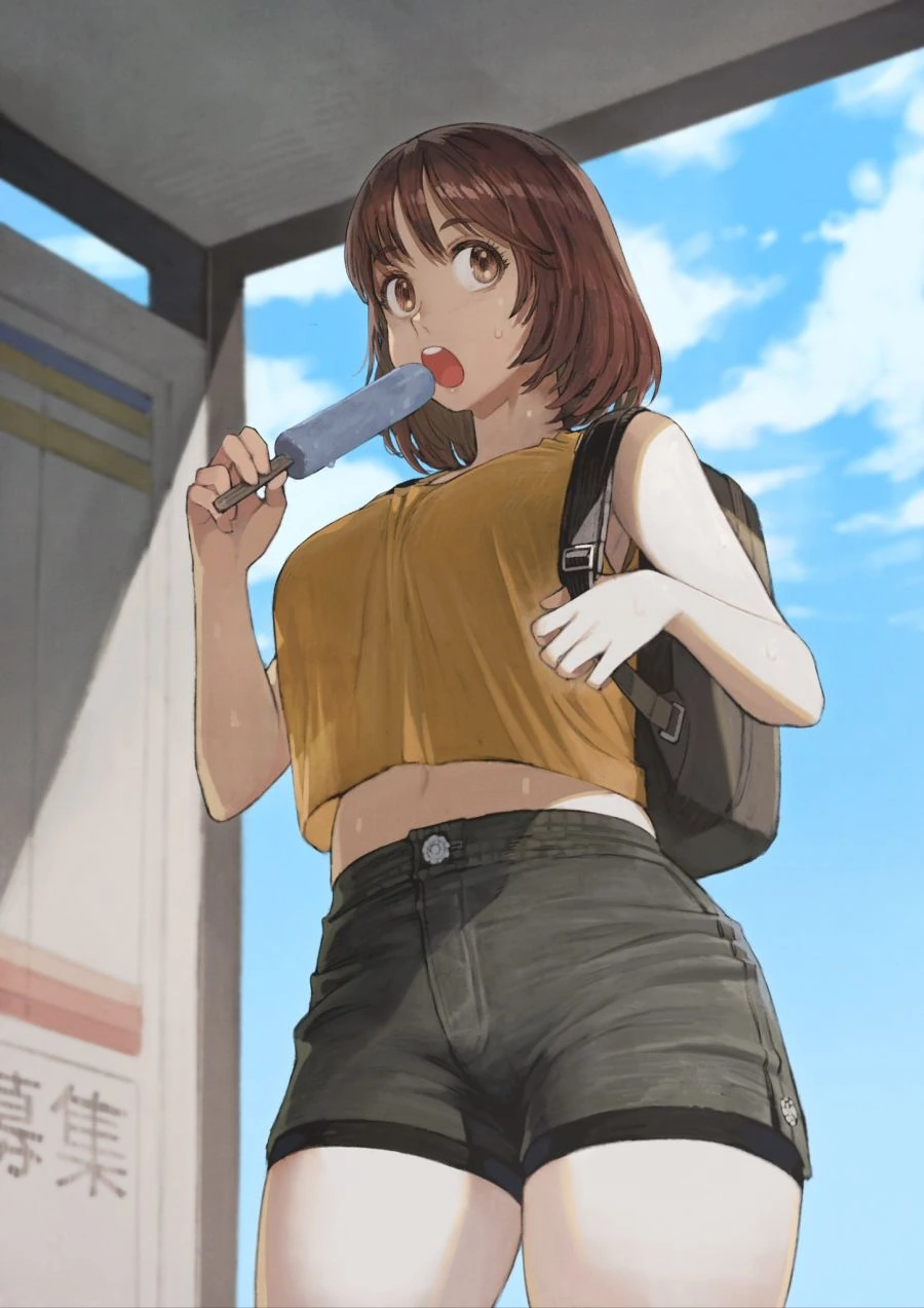 ㅎㅂ) 여자아이가 복스럽게 먹는 manga - 이미지 17