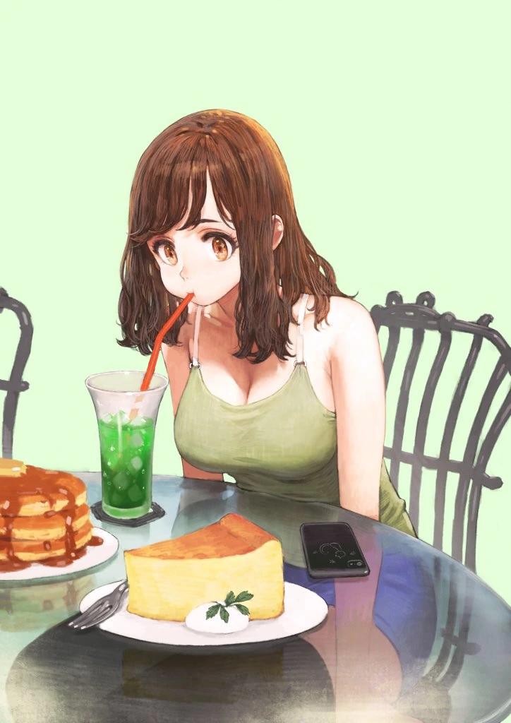 ㅎㅂ) 여자아이가 복스럽게 먹는 manga - 이미지 21