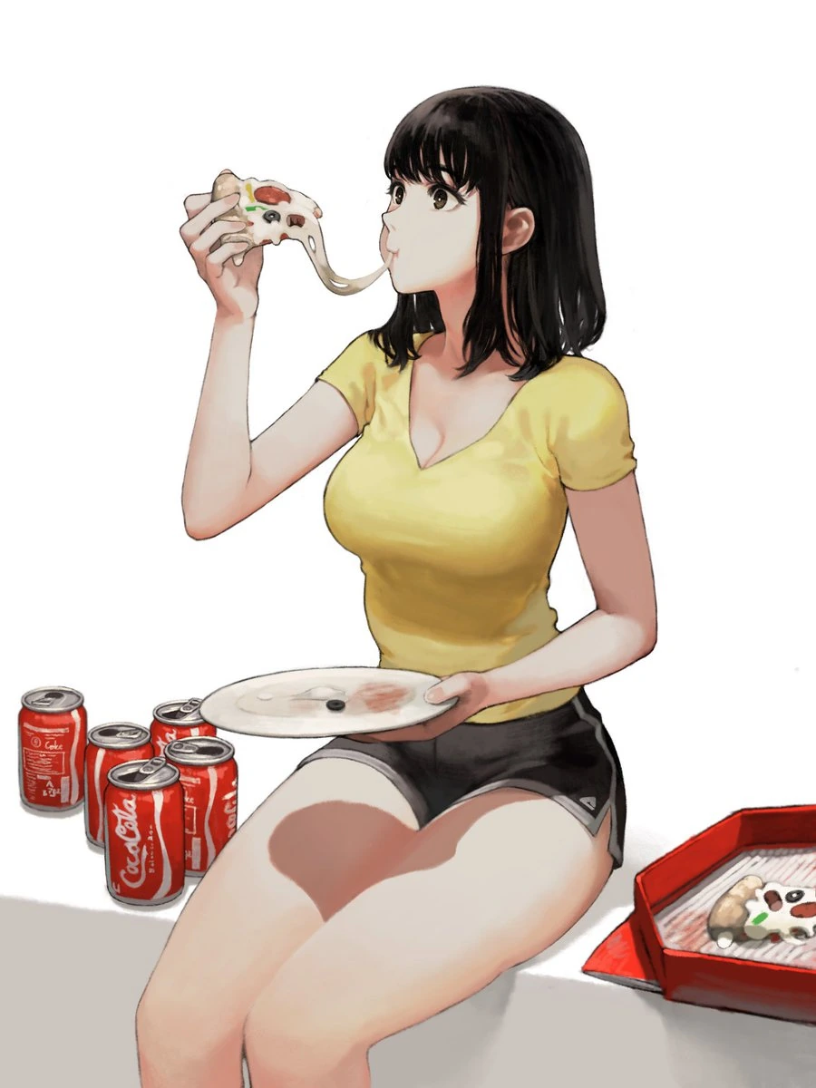 ㅎㅂ) 여자아이가 복스럽게 먹는 manga - 이미지 27