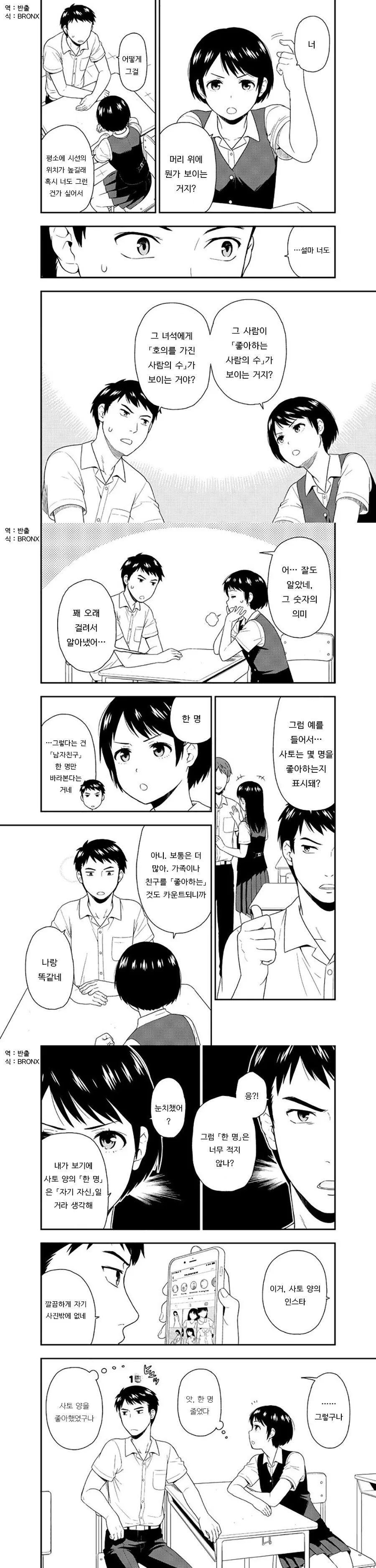 머리위의 숫자가 보이는.manhwa - 이미지 2