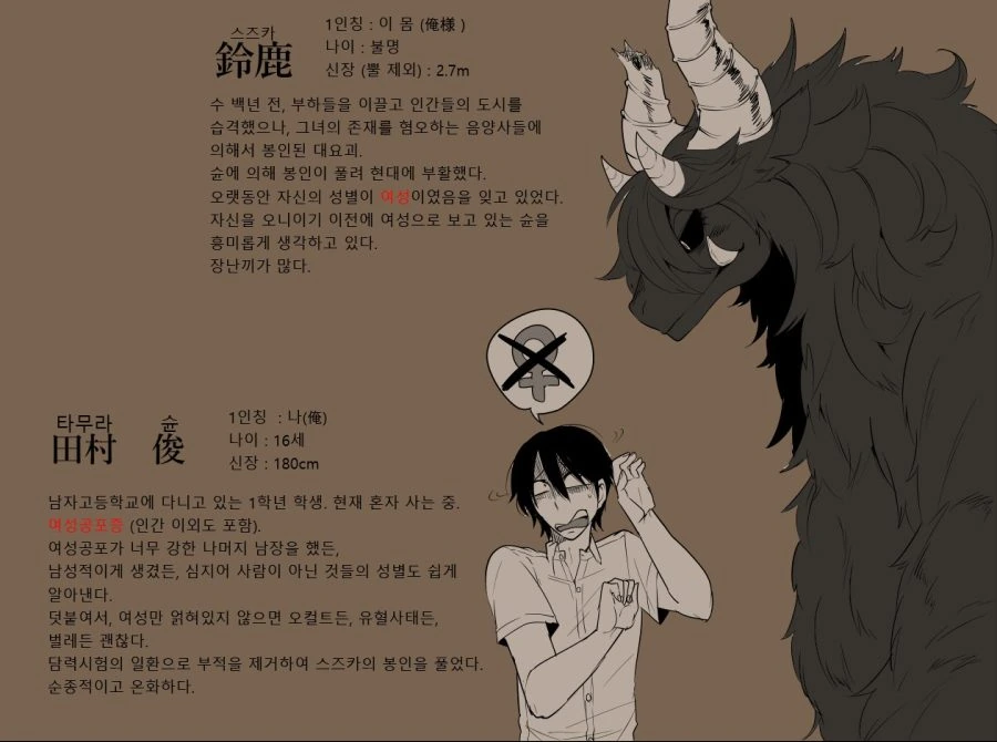 시간을 넘어 봉인된 요괴 봉인 푸는 만화 - 이미지 2