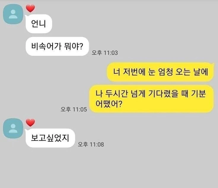 언니에게 비속어 물어보는 만화.manhwa - 이미지 2