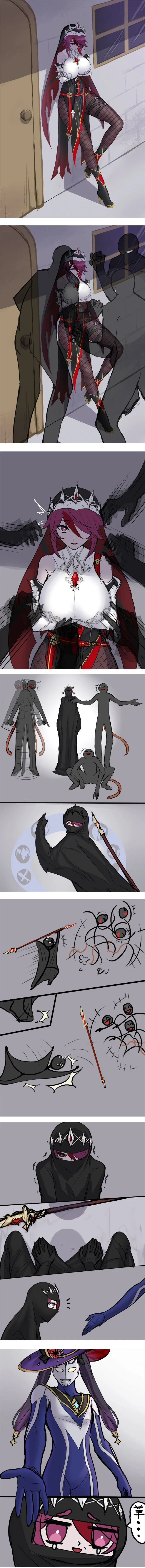 [원신] 수상한 남자들에게 덮쳐지는 로자리아.manhwa