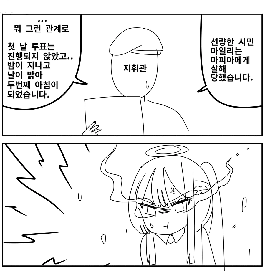 소전) 리벨리온이 마피아게임하는 manga - 이미지 2