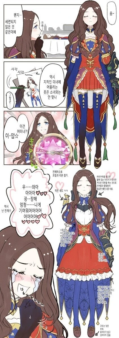 [fate] 다빈치짱이 로빈치 꾸미는.manhwa