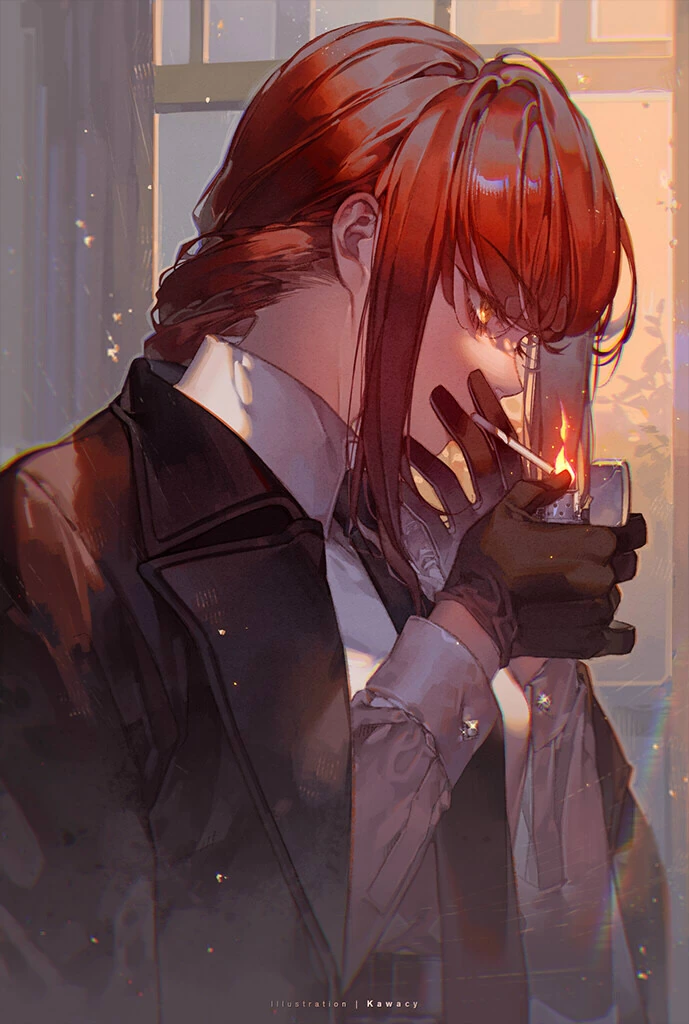 체인소맨) 금일 픽시브 랭킹 1위의 마키마씨.manga