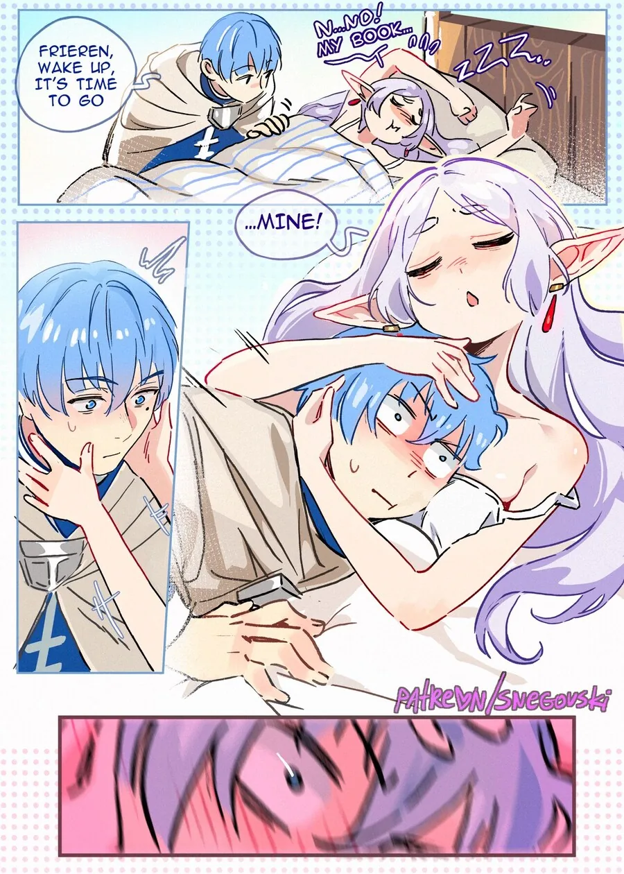 프리렌) 힘멜 사망할뻔한 날