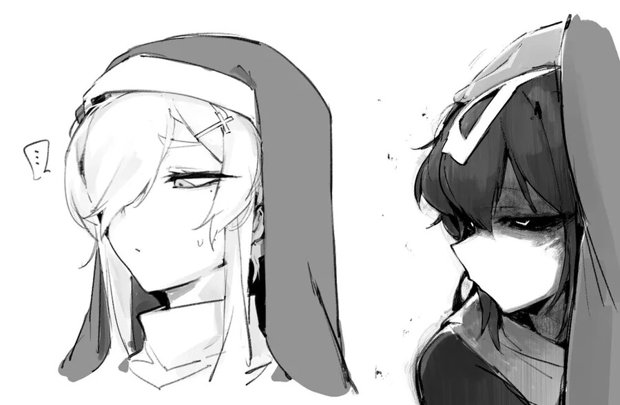 마물을 두둔하는 수녀.manga - 이미지 3