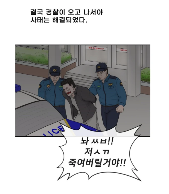 응급실에서 의사가 진상 상대하는 만화 - 이미지 11