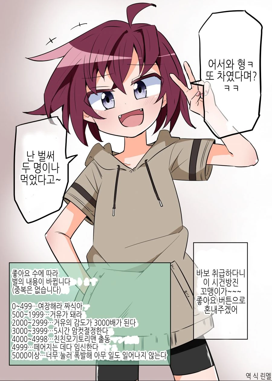 ㄱㅊ잡아뜯기맨에게 참교육당하는 만화