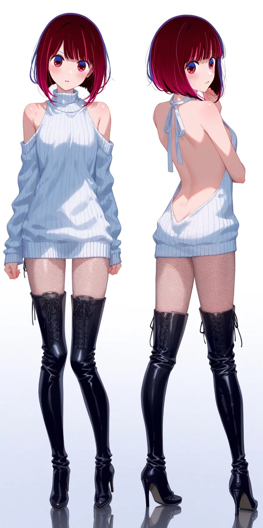 최애의아이)아쿠아 죽이는 전여친 현여친 - 이미지 2