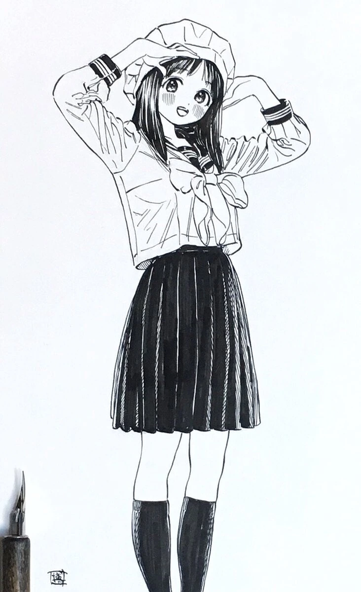 여고생에 진심인 작가.manga - 이미지 2