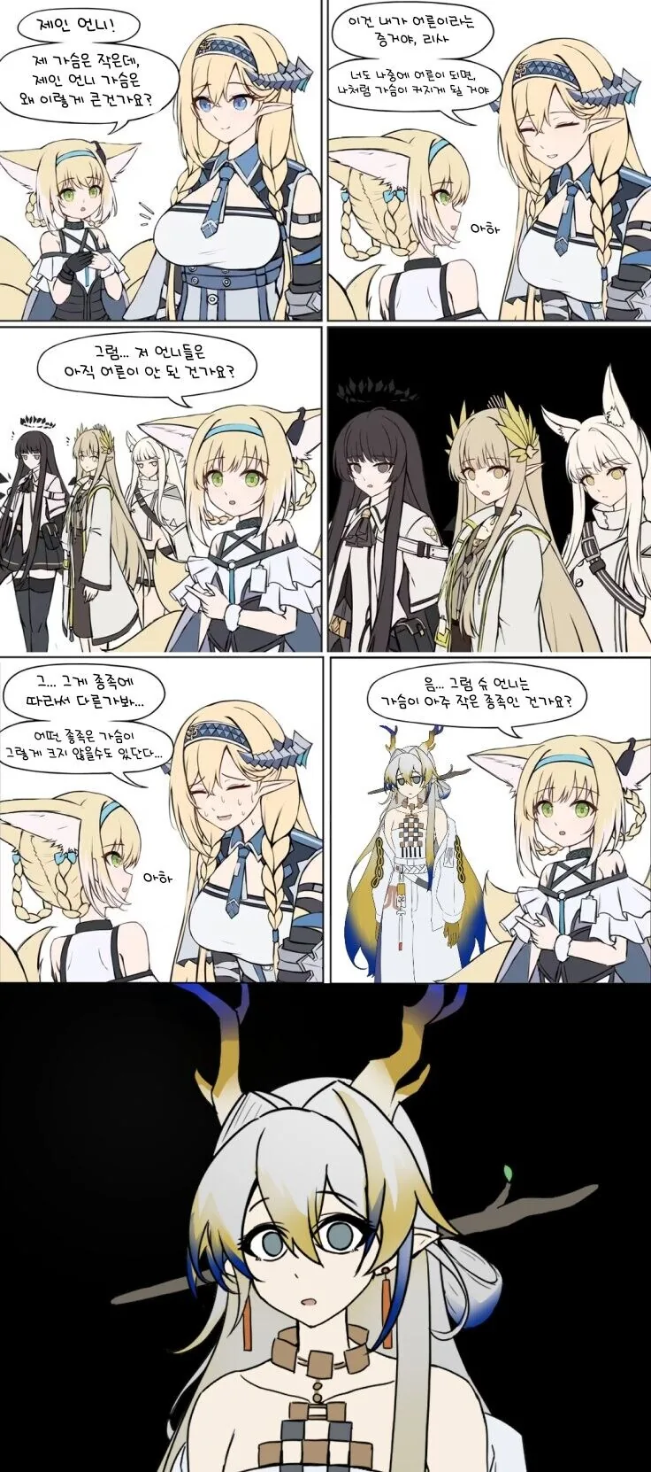 명일방주) 어른이 되면 카슴이 커지는.manhwa