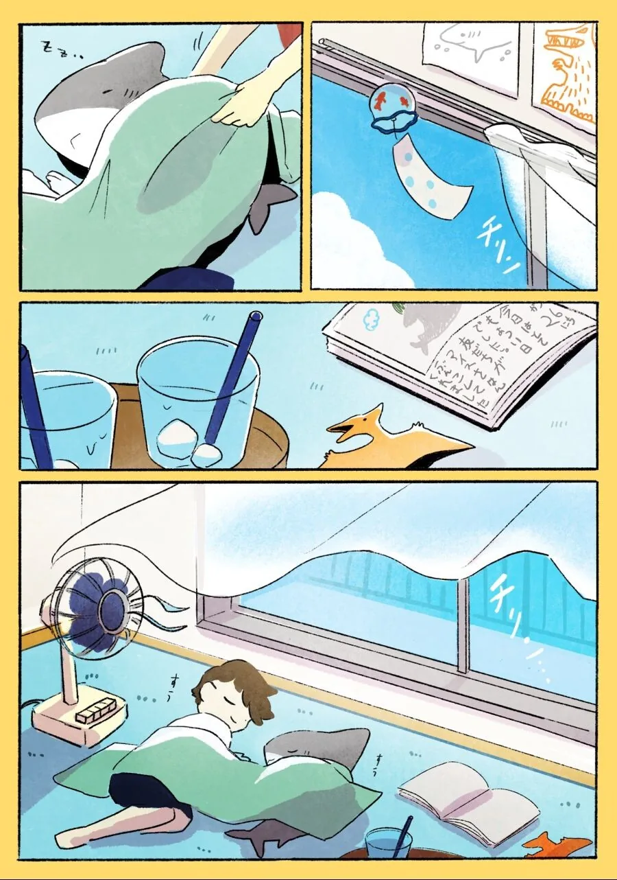 귀여운 아기 상어 만화 모음.manhwa - 이미지 24