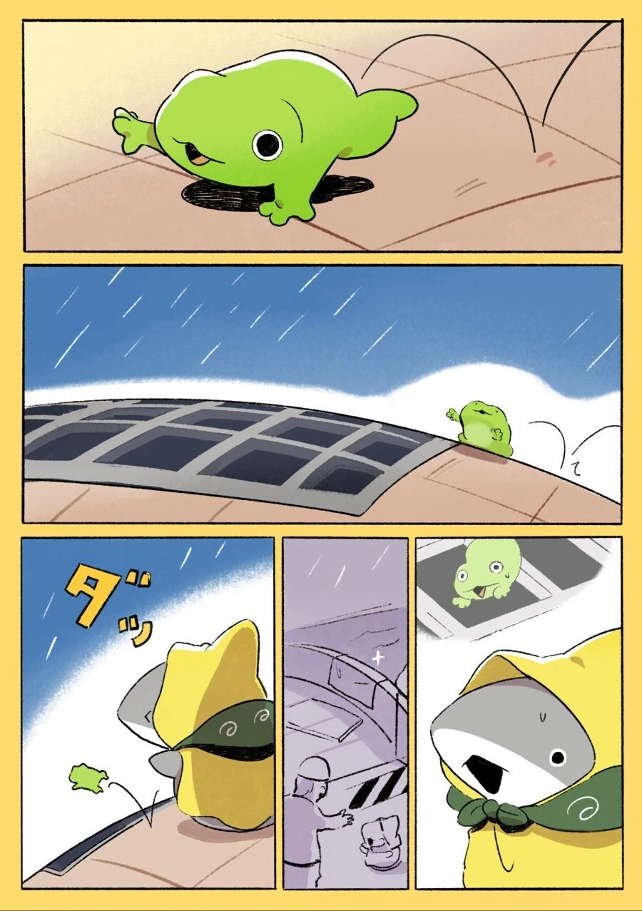 귀여운 아기 상어 만화 모음.manhwa - 이미지 27