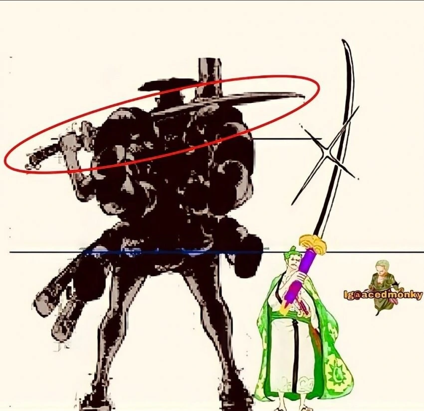 원피스)조로 칼 볼 때마다 깨는 거 - 이미지 3