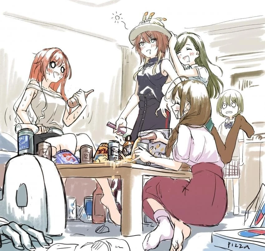@) 샤니마스 노처녀들의 행태에 넋이 나간 니치카.manga