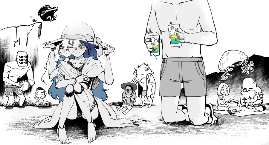 엘든 링) 해수욕.manga