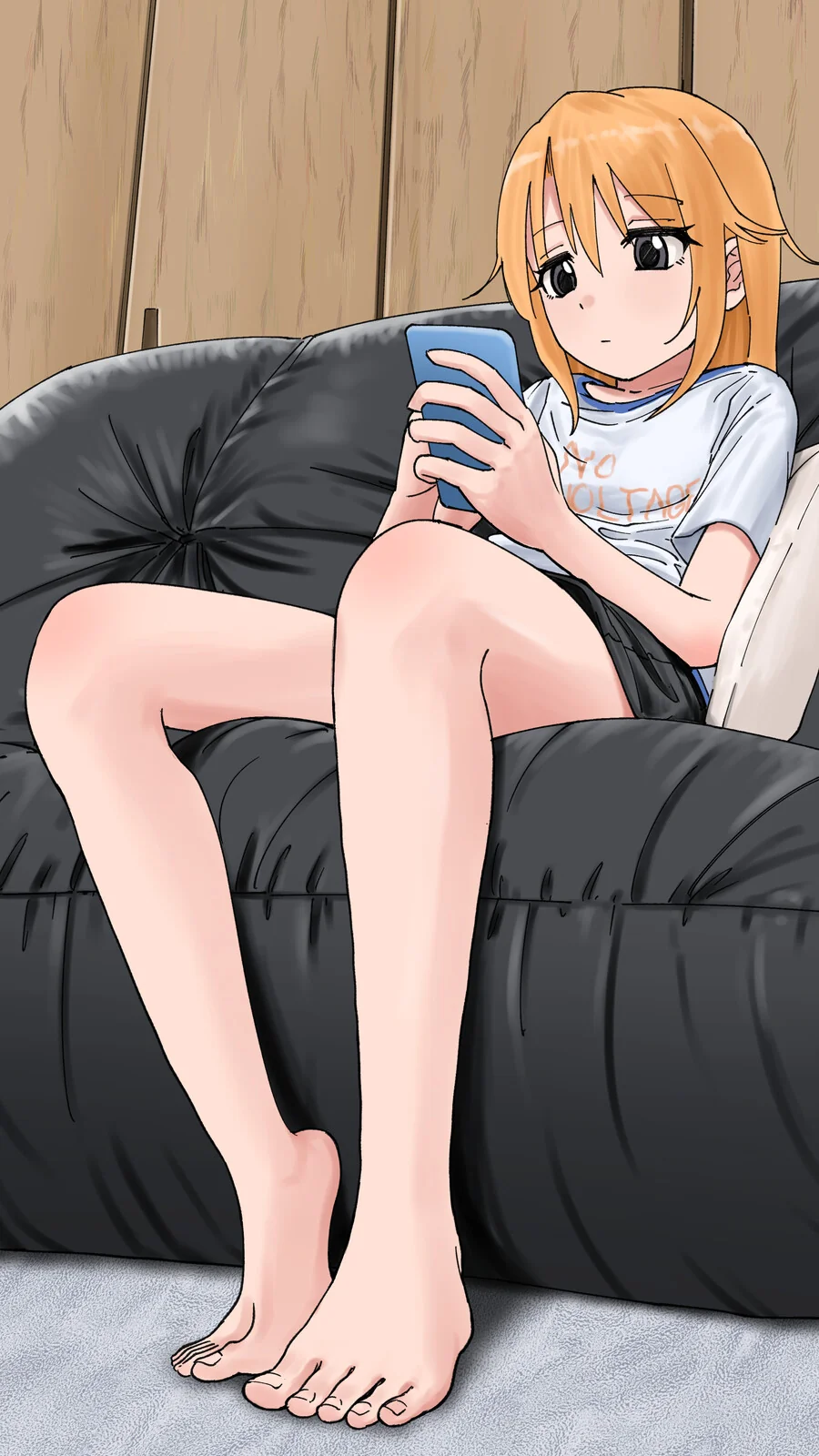 (@) P군이 하루 발 핥는.manga
