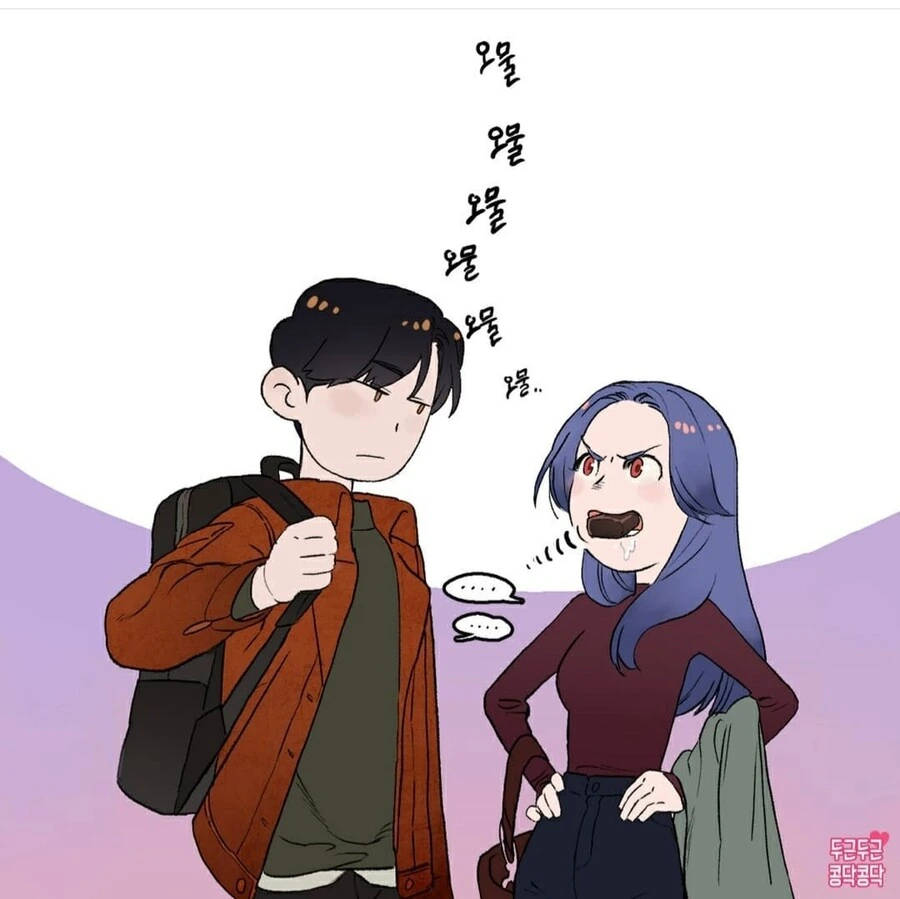 여친이 화가 난이유 manhwa - 이미지 6