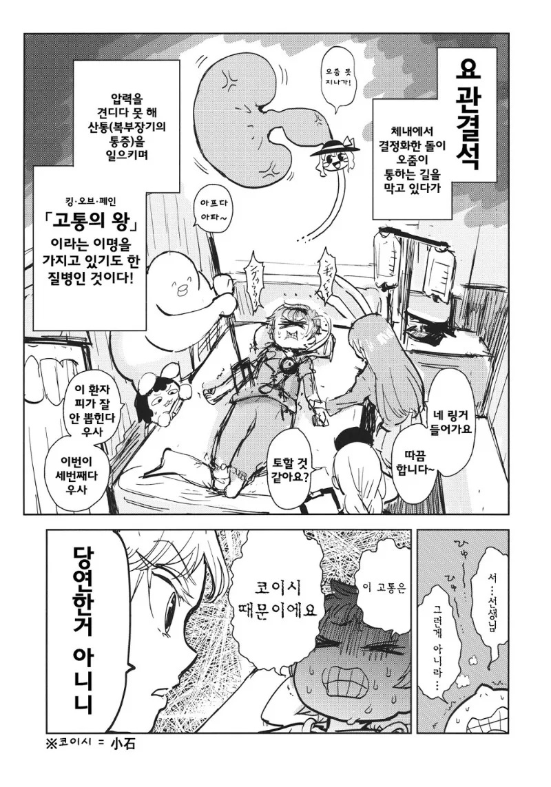 동방)전설의 요로결석 만화 - 이미지 10