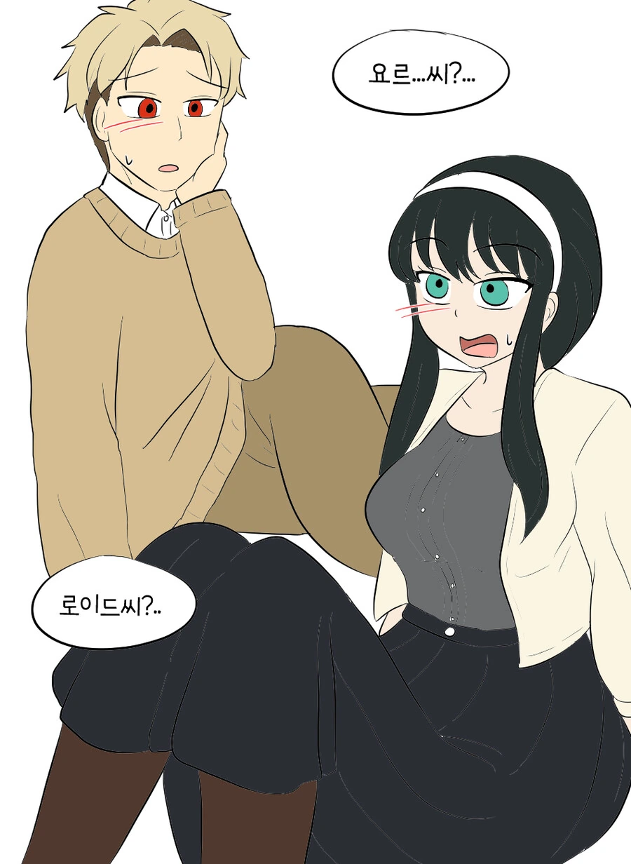 스파이패밀리) 부부가 서로 몸 바뀌는 Manhwa - 이미지 3