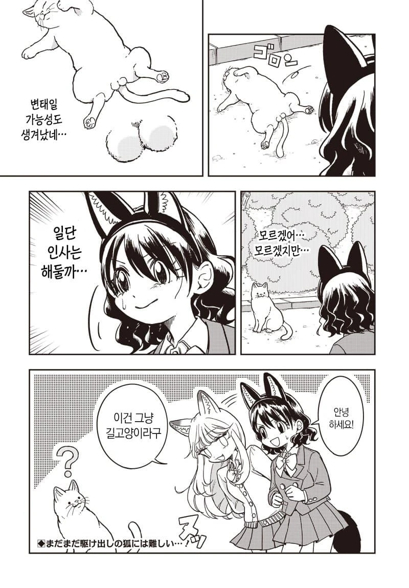 인간인결 비밀로 여우학교에 입학하는.manhwa - 이미지 37
