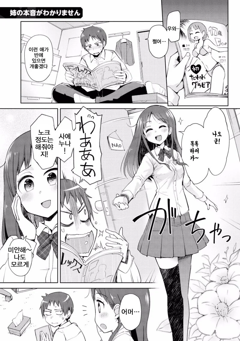 ㅎㅂ?) 찌찌괴물 누나 만화