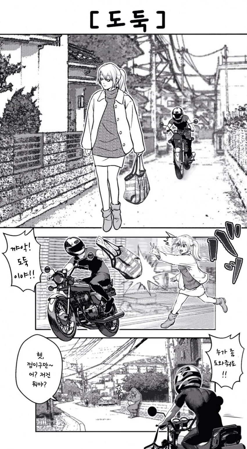 도둑에게 빼앗기는 만화.manhwa