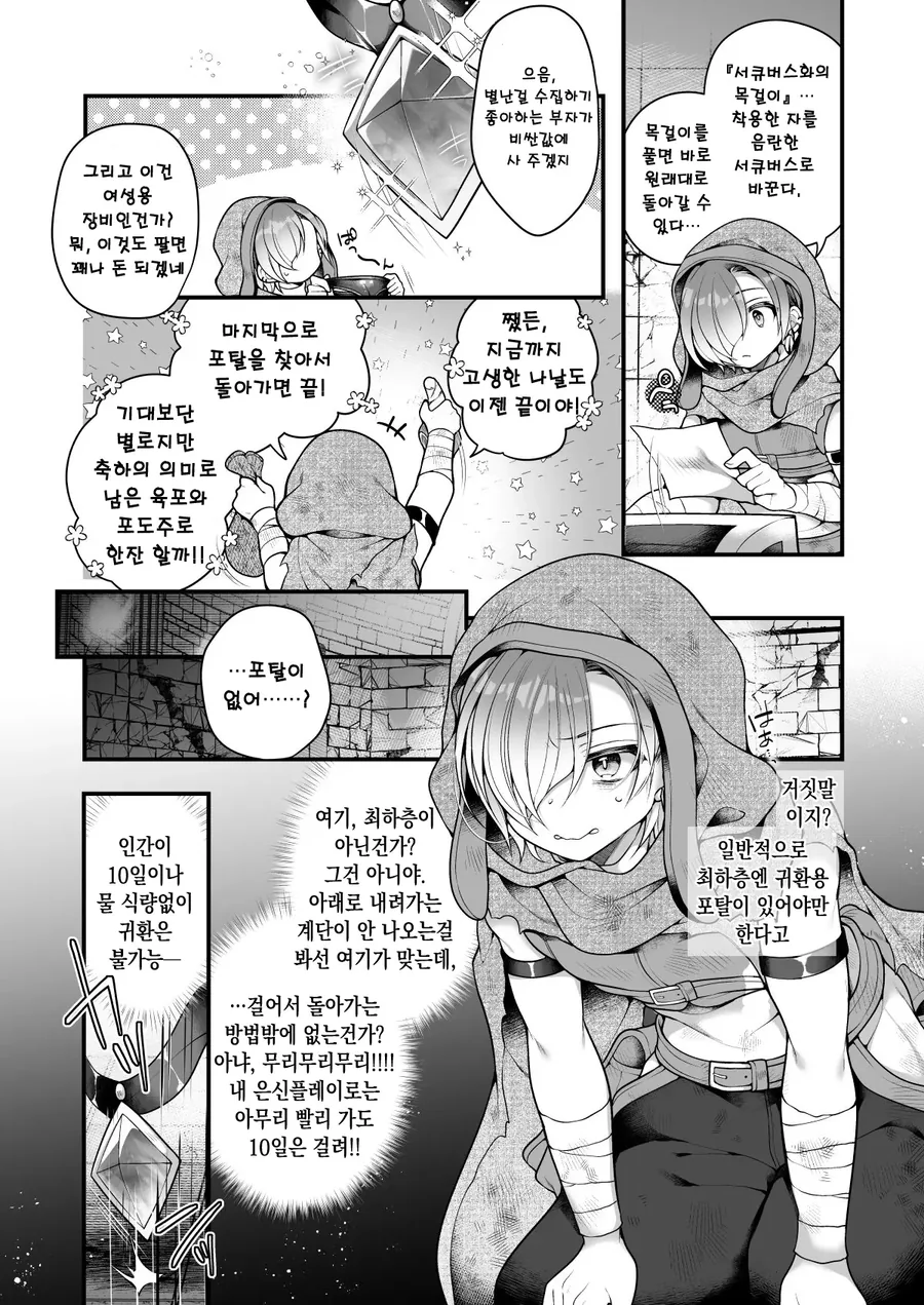 솔플 모험가가 ㅇㅋ타락하는 만화 - 이미지 3