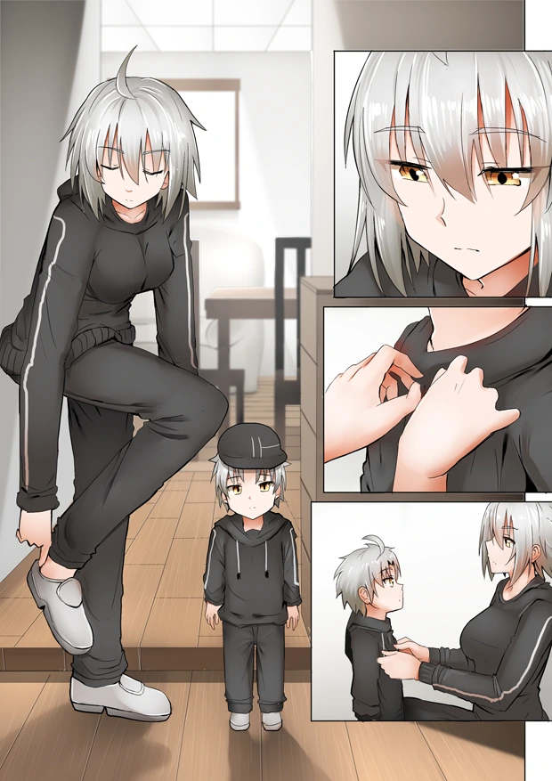 fgo)잔느 ㅇㅅ 만화 뒷편.