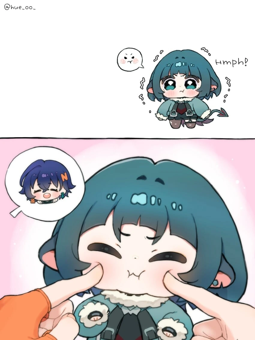 (젠레스)♥시함에 비해 은근 귀여운 짤이 많은 캐릭터 - 이미지 6