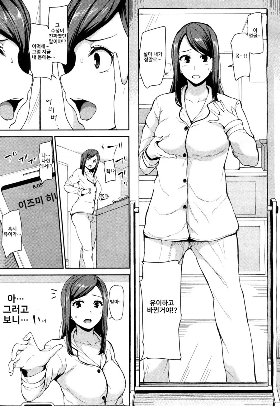 ㅎㅂ) 소꿉친구랑 여동생의 몸이 바뀌는 만화 - 이미지 7