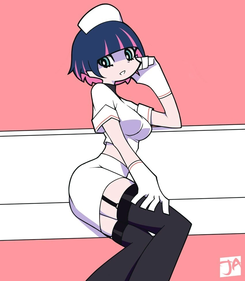 [팬스가] 미국 카툰 느낌이라 안 끌리는 간호사 그림.Jpg