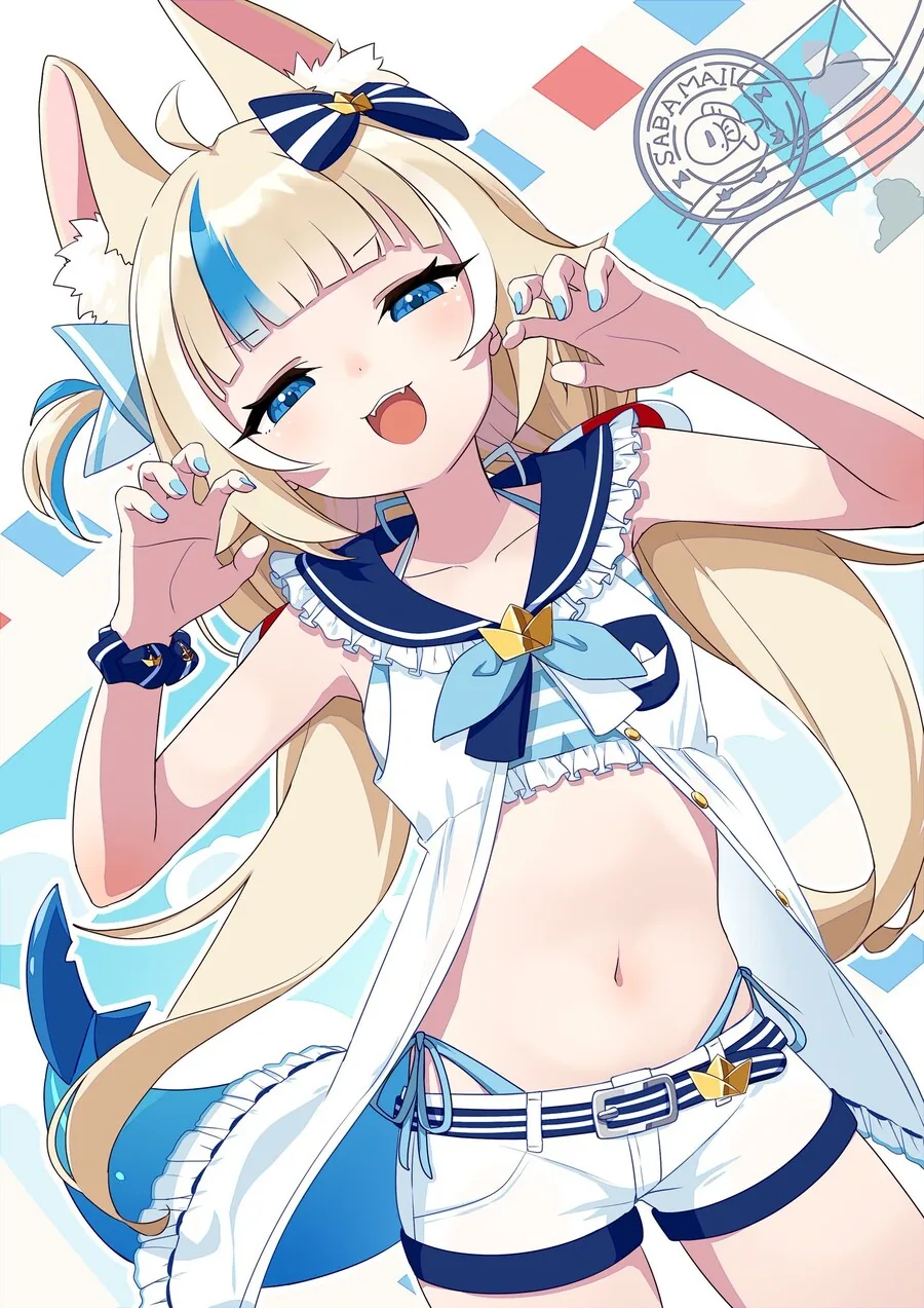 미소녀 배꼽