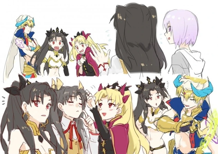 FGO)토오사카 모습으로 여장한 구다오 - 이미지 2