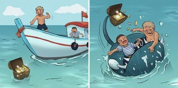 인간을 유혹하는 괴물.manga