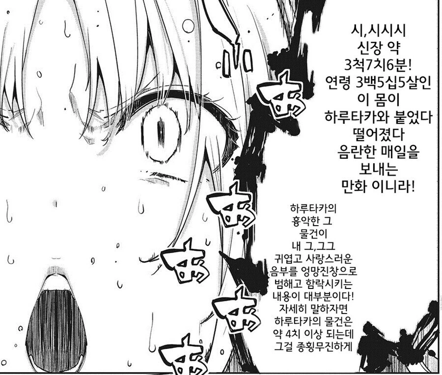 이게 뭐하는 만화인지 명료하게 설명해주는 여주인공