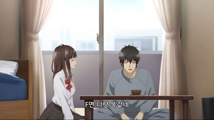 ㅇㅎ) F컵 여고생 VS F컵 일듯한 선배.manga - 이미지 7