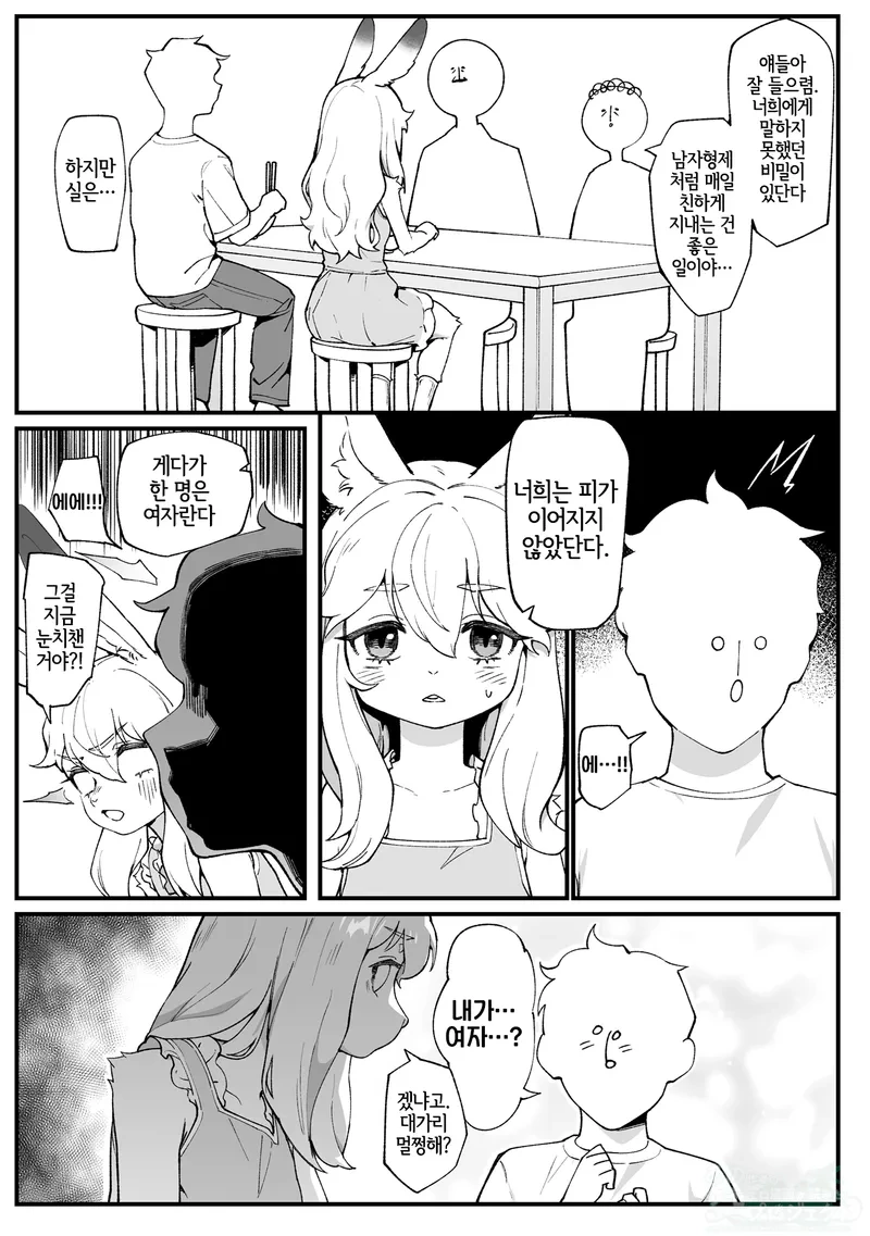 형제처럼 지낸 가족의 비밀manwha