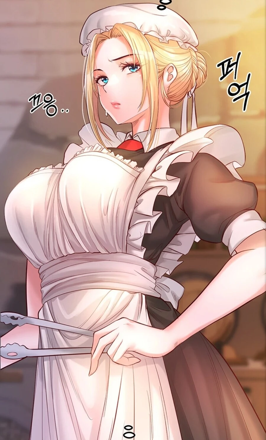 이제 전통 메이드 복장인가..?