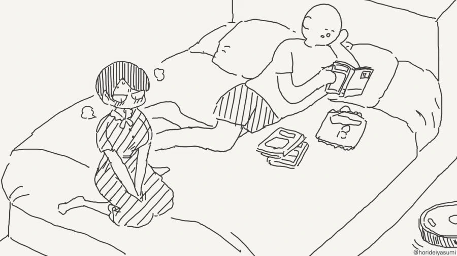 방에 갇힌 남자와 여자 만화 - 이미지 3