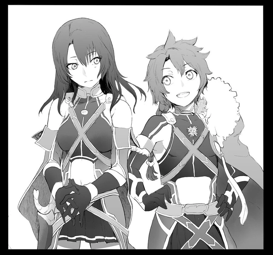 페그오) 어릴 때는 닮았었다는 설정.manga